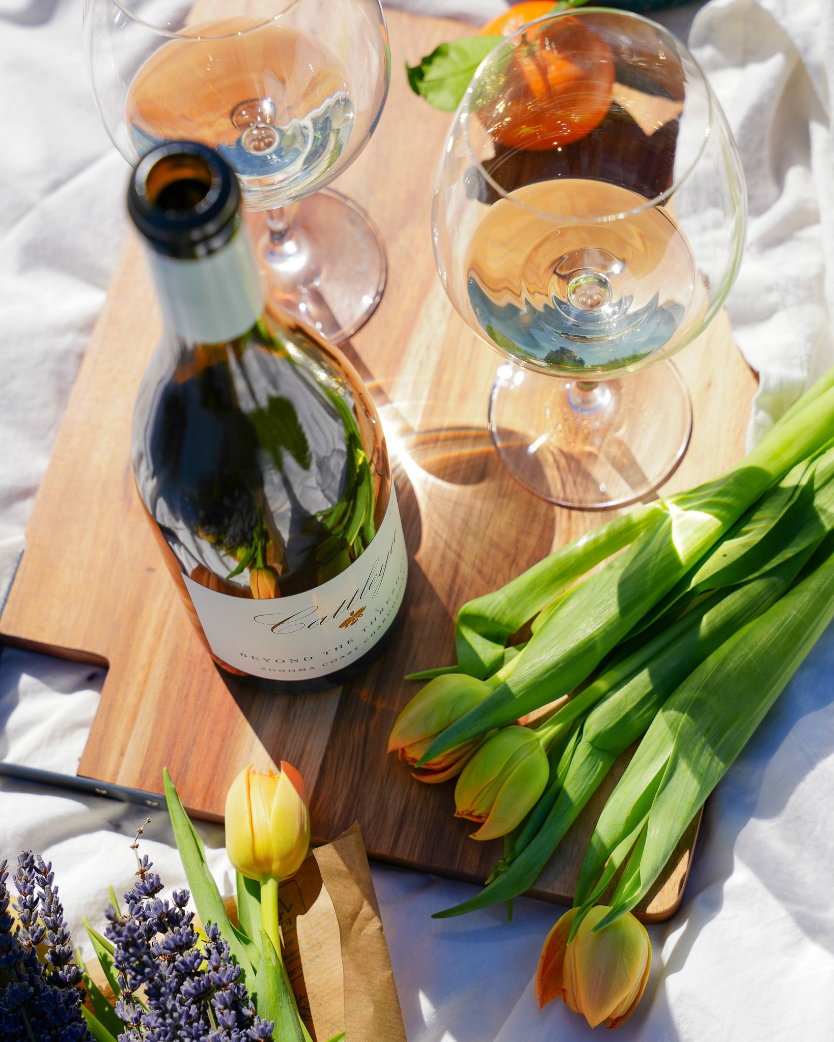 Spring photoshoot for Cattleya Wines - by Maura Postlethwait